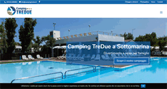 Desktop Screenshot of campingtredue.it